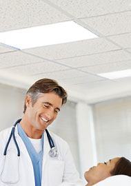 Tubular Skylight Installed in Hospital